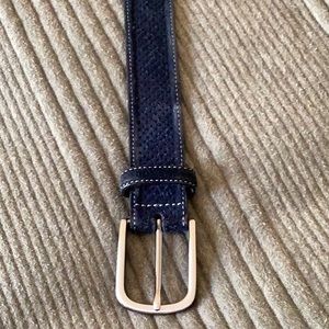 Johnston & Murphy Belt, Blue, Size 34
